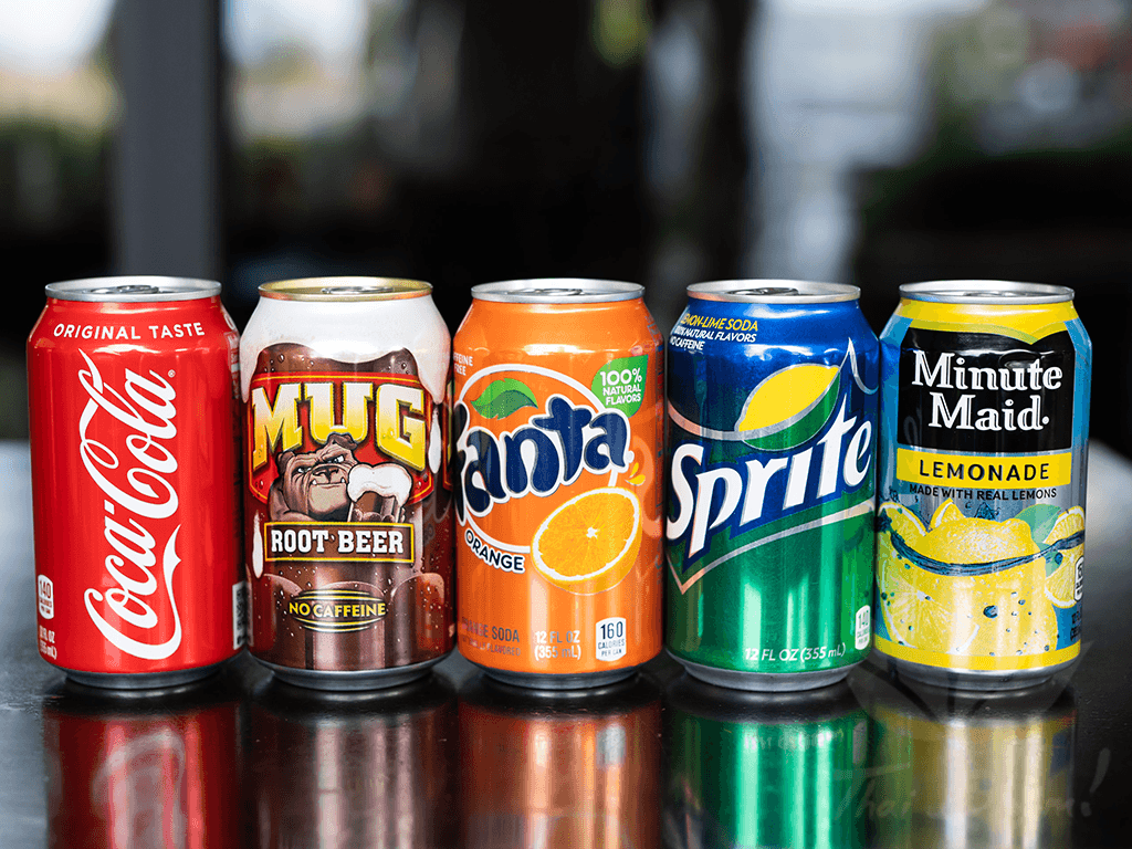 Free Soda on order of $20+