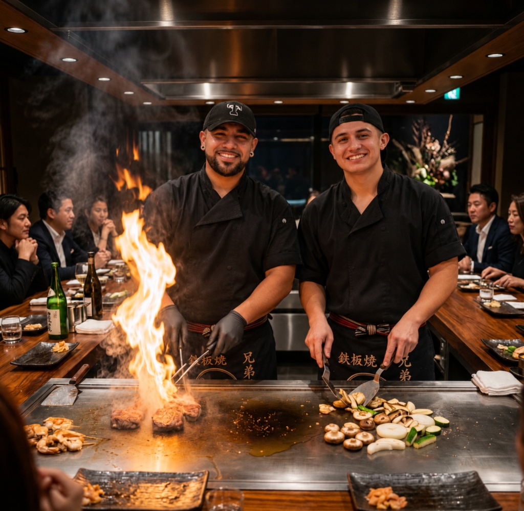 Two Brothers Hibachi Chefs